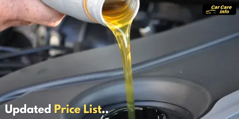 Meineke oil change price list